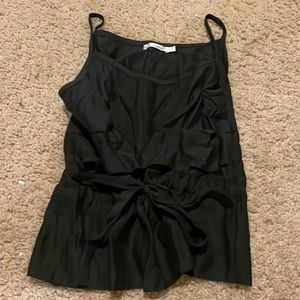 Black top. Brand see you soon. Size zero. Condition: like new